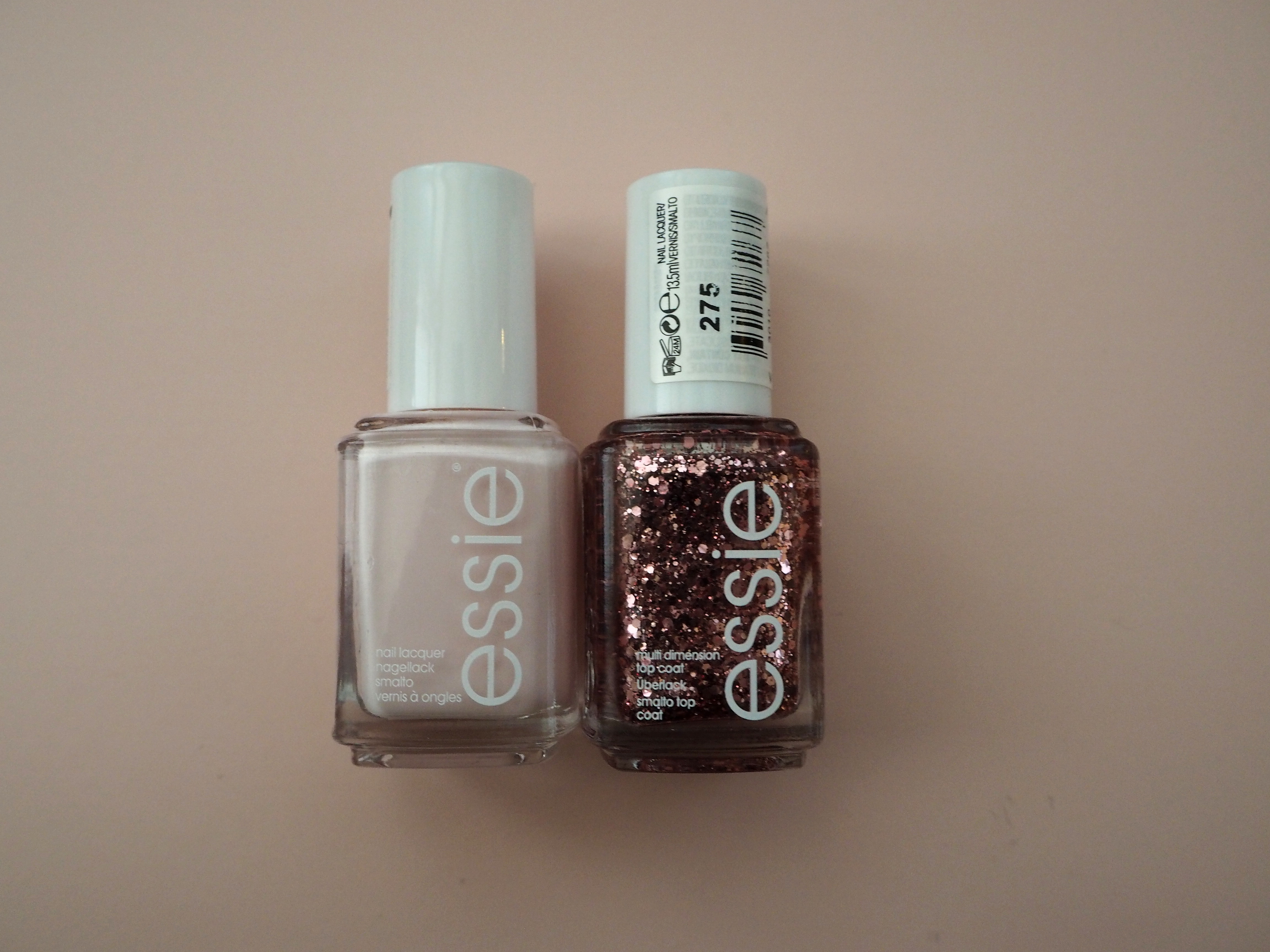 Pink- Nail in Brezel Sprinkle | The Duo Diaries Essie A